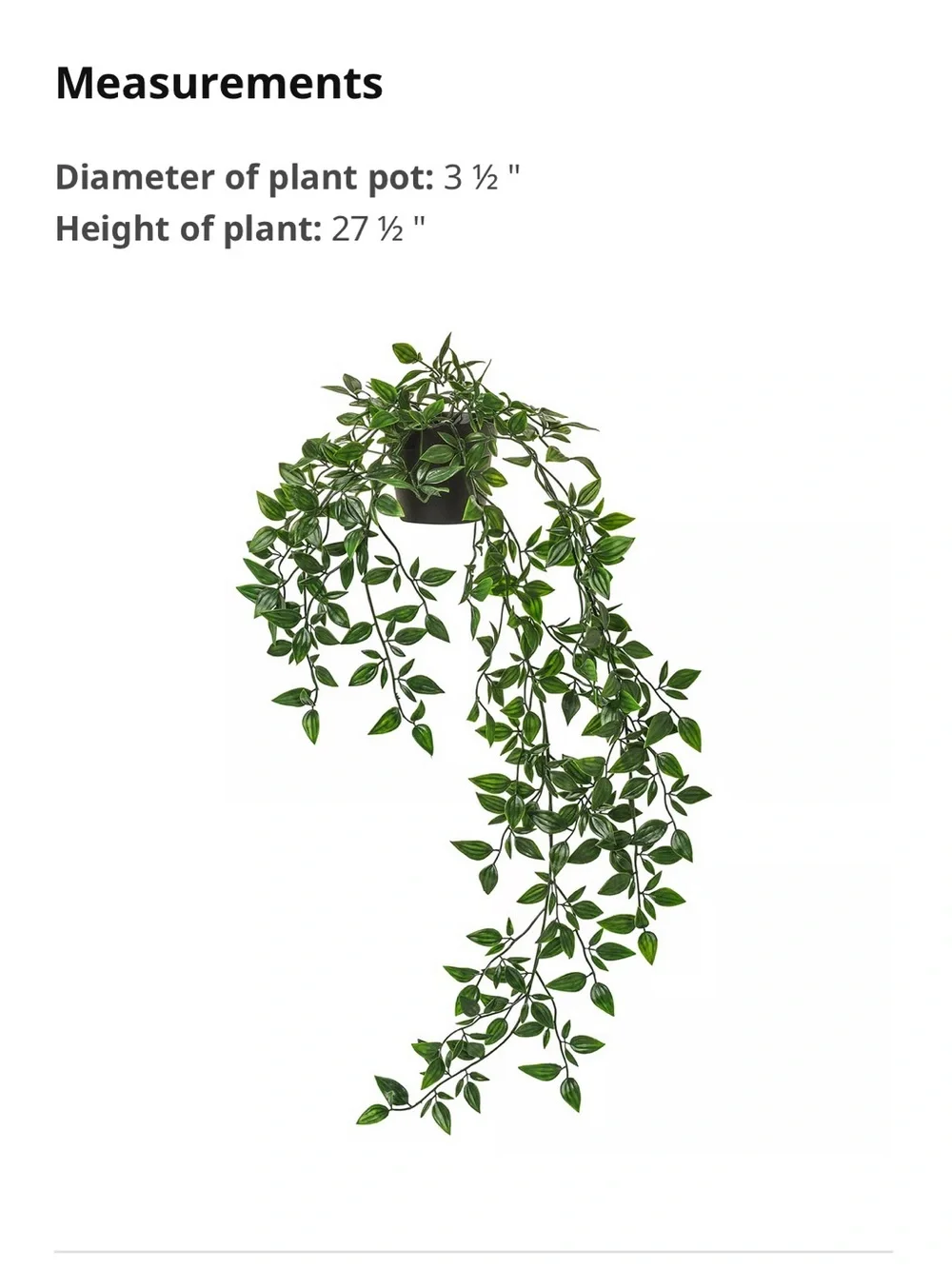 IKEA Artificial Potted Plant